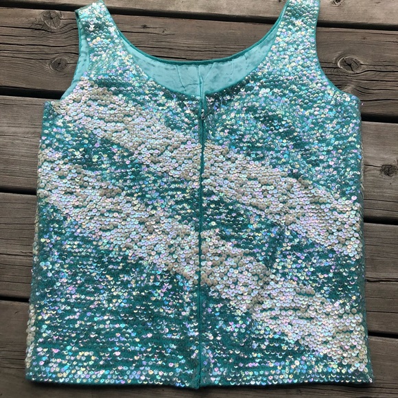 Vintage Sequined Top 1960s - Picture 3 of 5